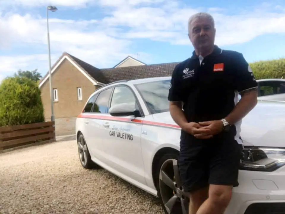 Brian with Car Valeting Edinburgh